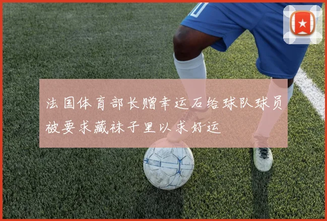 法国体育部长赠幸运石给球队球员被要求藏袜子里以求好运